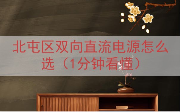 北屯区双向直流电源怎么选（1分钟看懂）