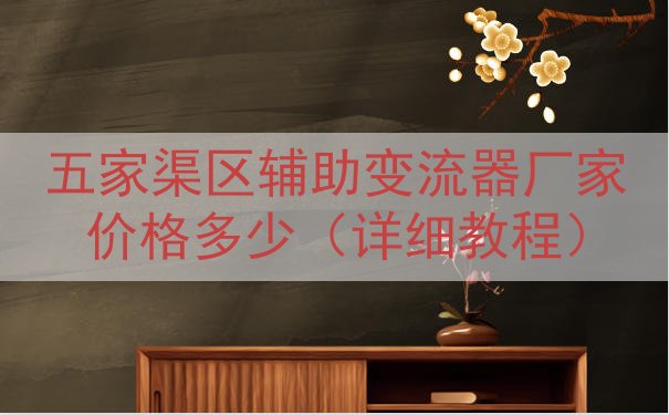 五家渠区辅助变流器厂家价格多少（详细教程）